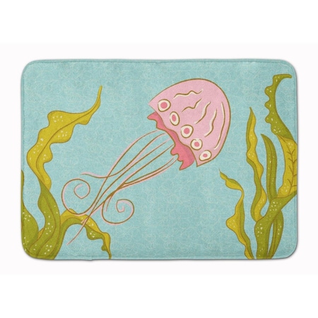 Carolines Treasures Jelly Fish Machine Washable Memory Foam Mat BB8546RUG